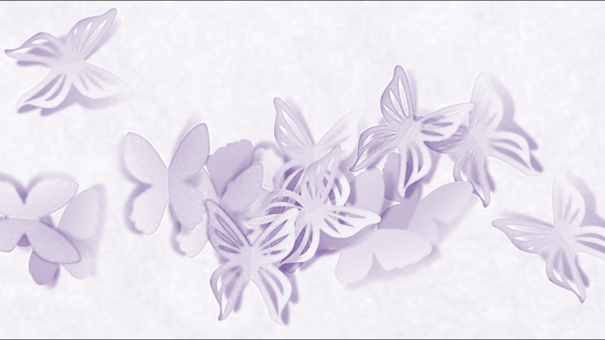 Decorative Image: Paper Butterflies