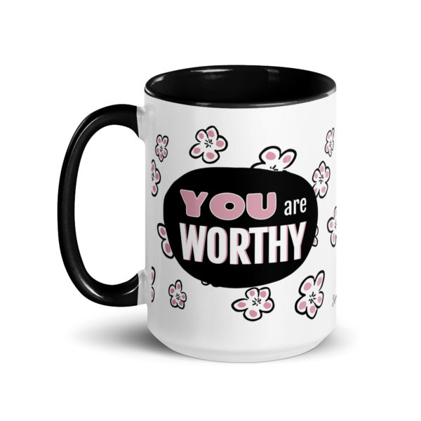 Worthy Black Colorway Mug (Large) - Image 2