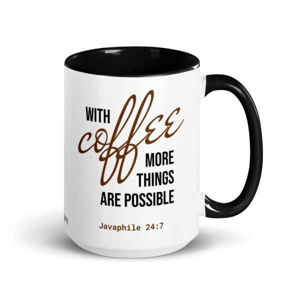 More Things are Possible Black Colorway Mug (Large)