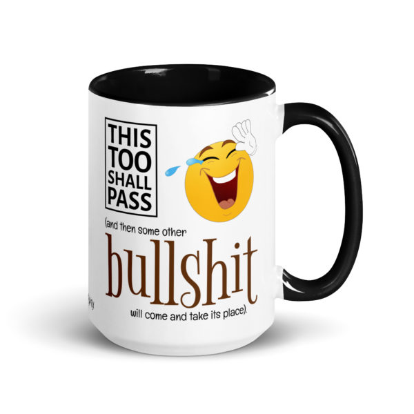 More Bullsh!t Humorous Colorway Mug (Large)