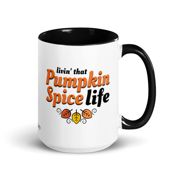 Pumpkin Spice Life Black Colorway Mug (Large)