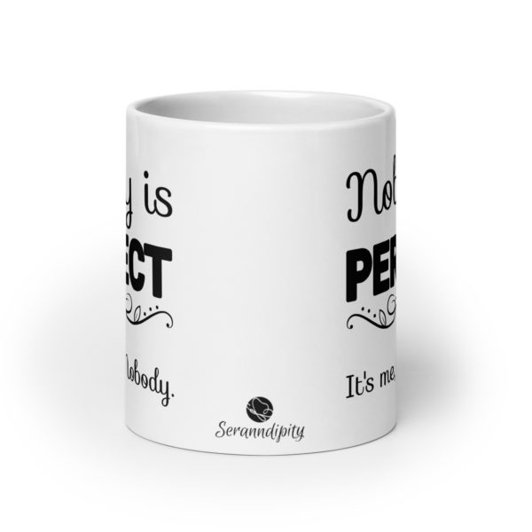 Nobody is Perfect Mug (Extra Large) - Image 3