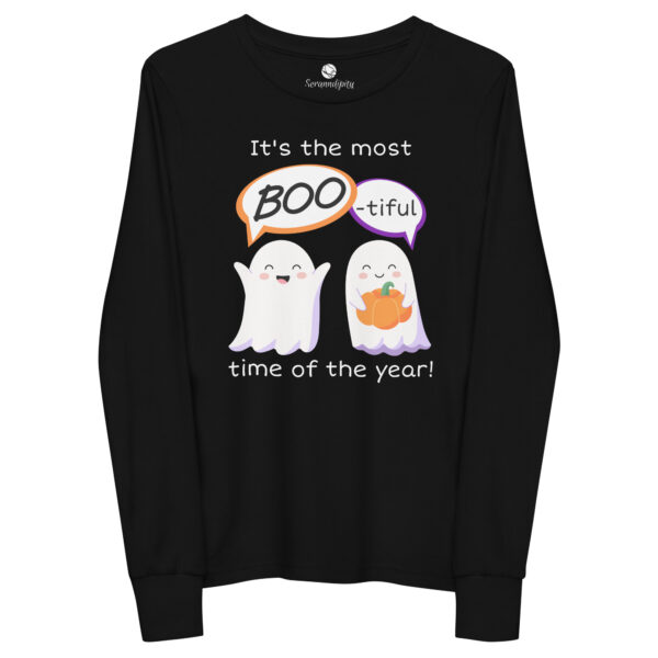 BOO-tiful Long-Sleeve Youth Tee