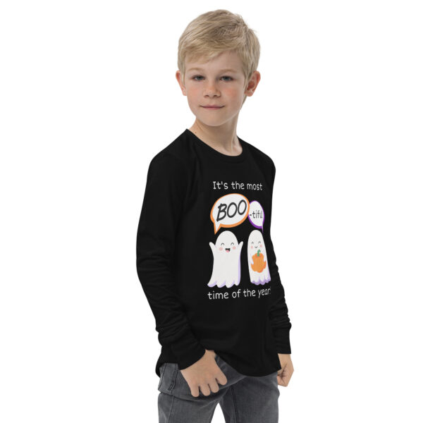 BOO-tiful Long-Sleeve Youth Tee - Image 3